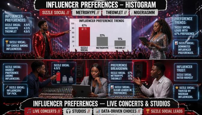 Slab.ng alternatives creators influencers infographic