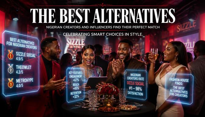 Bar chart showing best alternative for creators