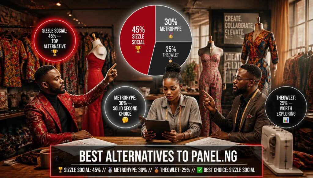 Best alternative pie chart Nigeria.