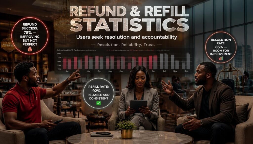 CNG Network refunds and refills histogram Nigeria.