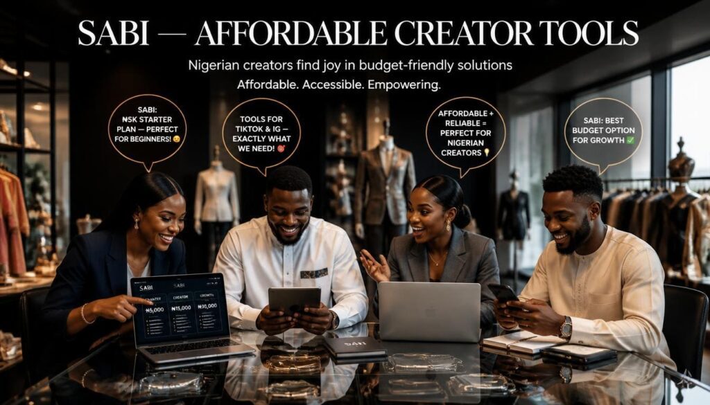 Sability.io service review Nigeria with creators exploring SABI