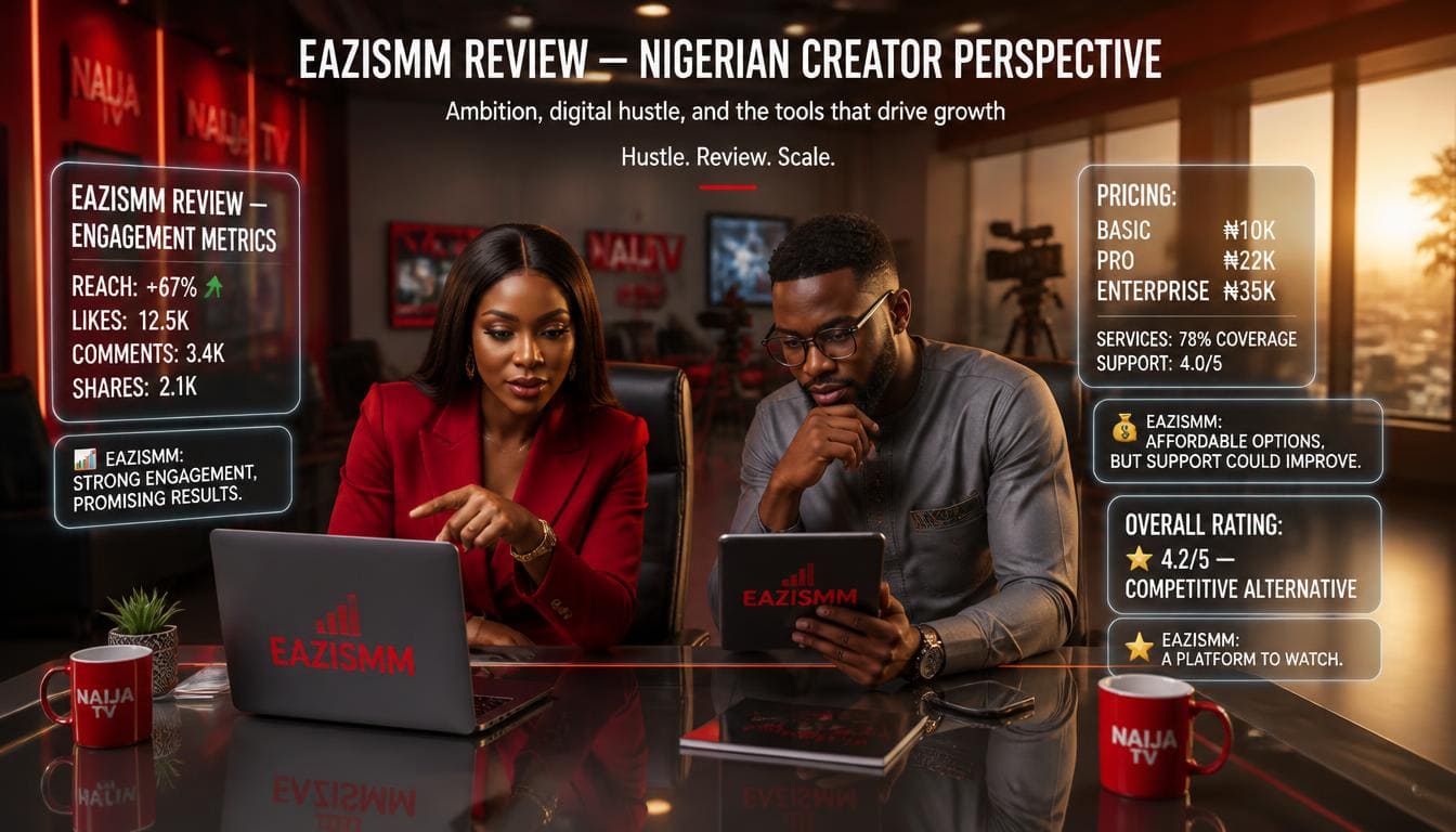EaziSMM SMM panel review with Nigerian influencers