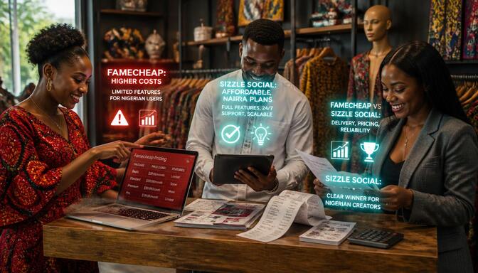African creators deciding Famecheap alternative in boutique