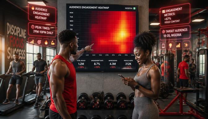 Nigerian influencers analyzing growth tools