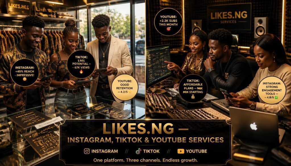 Likes.ng SMM panel review Nigeria services across social media platforms