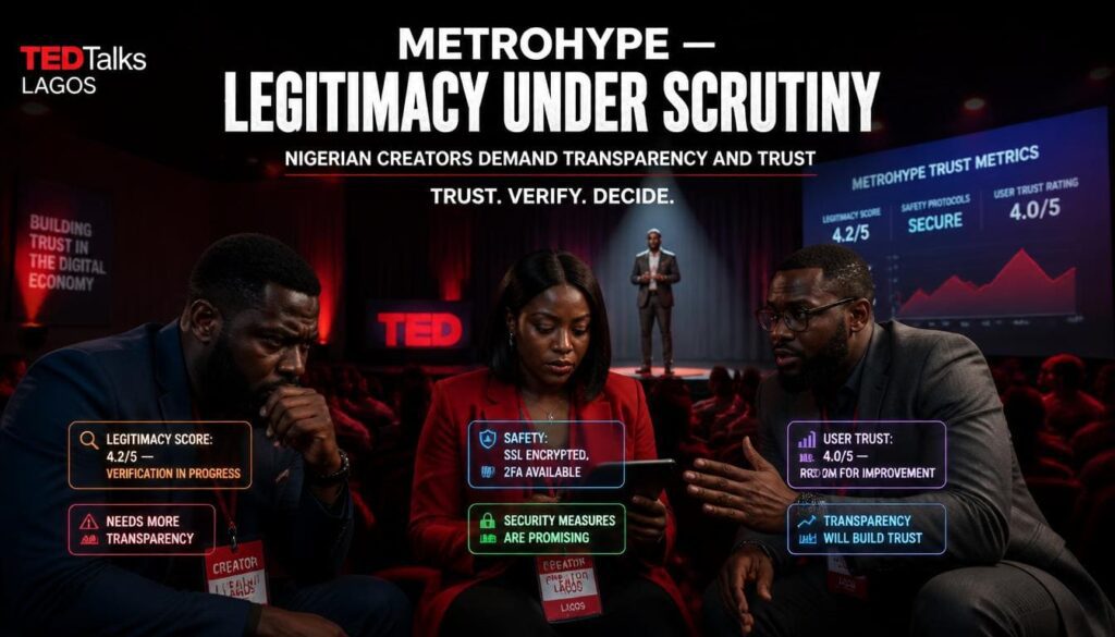 Metrohype legit safe Nigeria infographic.