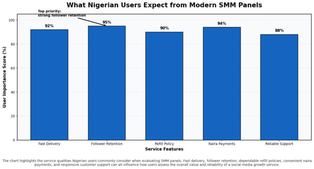 Nigerian users expectations from modern SMM panel