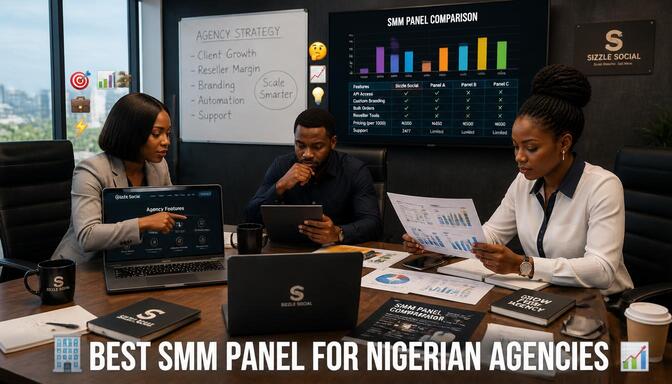 Best SMM panel for agencies Nigeria conference room