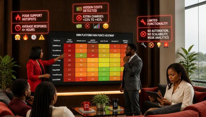 Nigerian creators in lounge identifying red flags