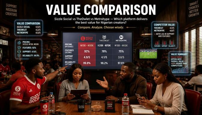 Sizzle Social vs BovaSMM comparison.