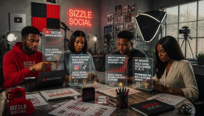 Nigerian creators in studio with charts.
