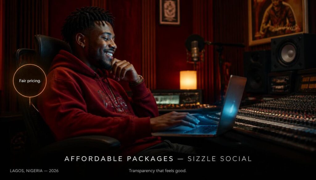 Nigerian creators enjoying transparent pricing and safe delivery speeds