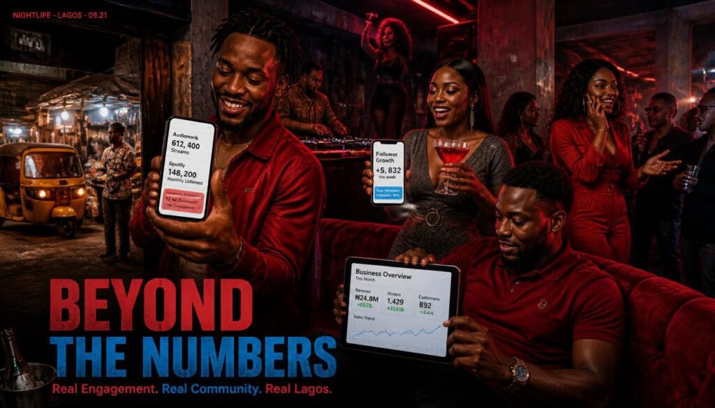 Nigerian creators using best social growth platforms in everyday life