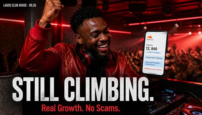 Affordable SoundCloud growth service with non-drop retain
