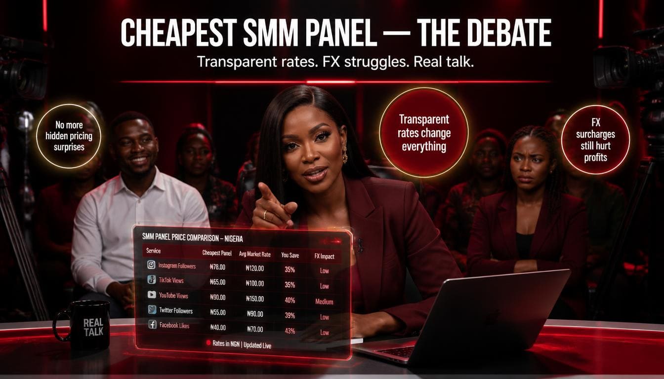 Affordable SMM panels Nigeria live pricing comparison dashboard