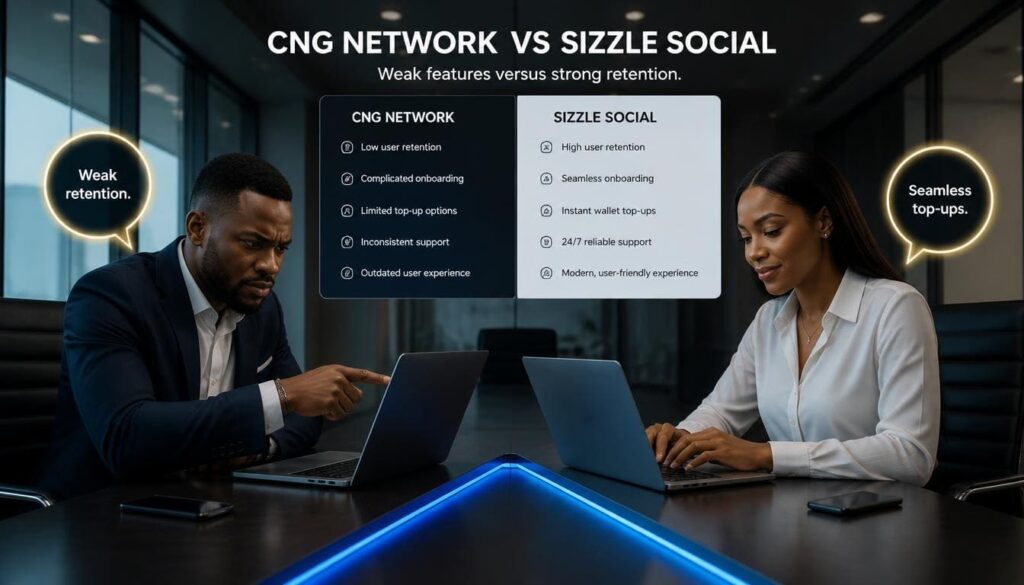 Nigerian users evaluating retention, wallet top-ups, and service selection