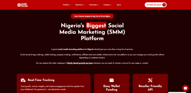 Free account creation process.