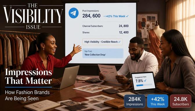 Nigerian business credibility boosted by Telegram view counts