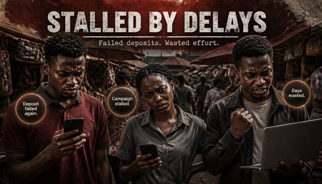 Nigerian creators struggling with incomplete campaigns and failed wallet deposits