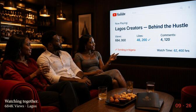 Nigerian audience reacting positively to high like counts