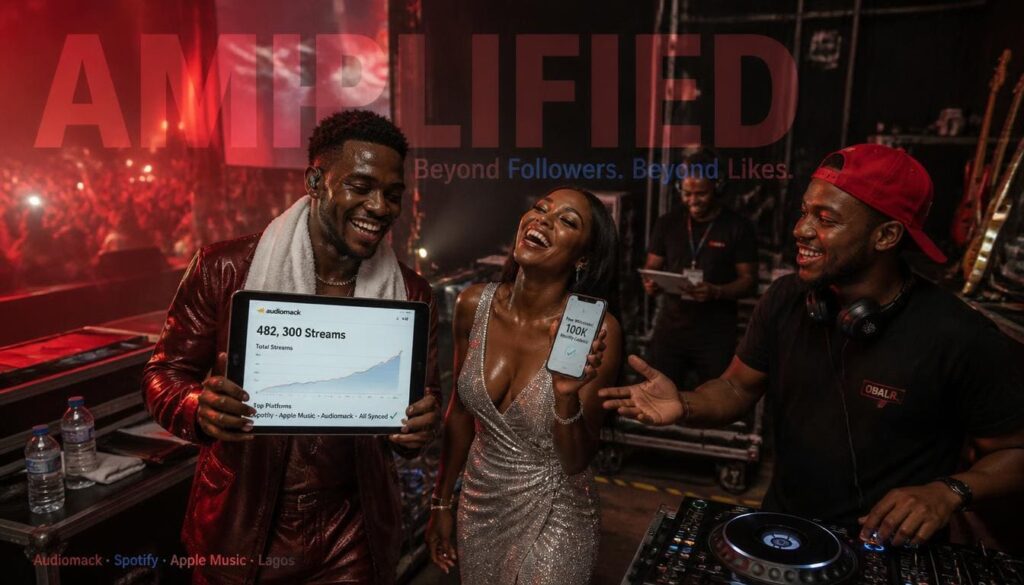 Nigerian artists and entrepreneurs using multi-platform social growth services