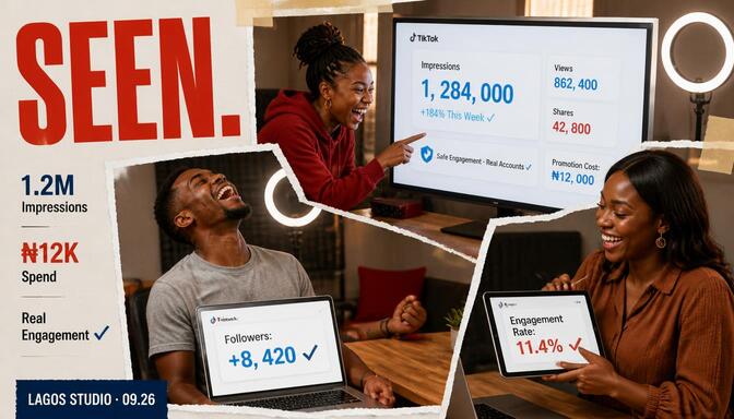 TikTok Views Growth Service in Nigeria