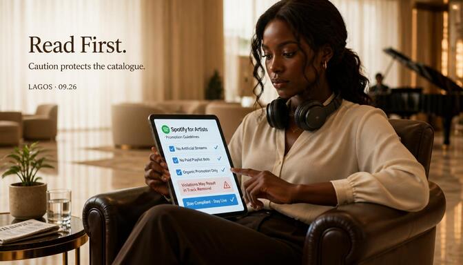 Spotify-compliant promotion tools that won’t get you banned Nigeria