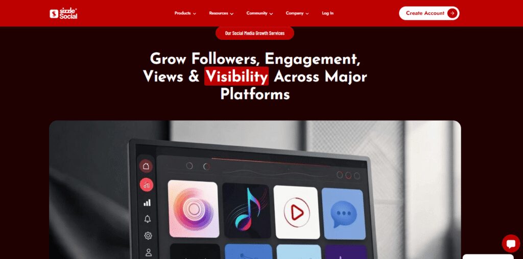 Register free Sizzle Social account Nigeria.