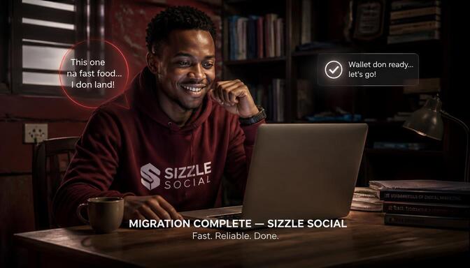 How to create Sizzle Social account from NigeriaSMM