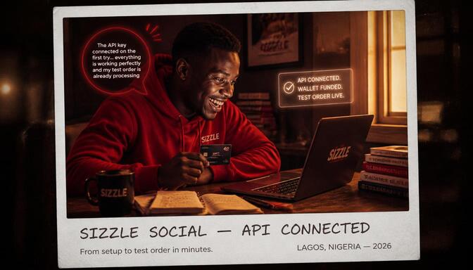 Migration guide showing Nigerian agency onboarding to Sizzle Social