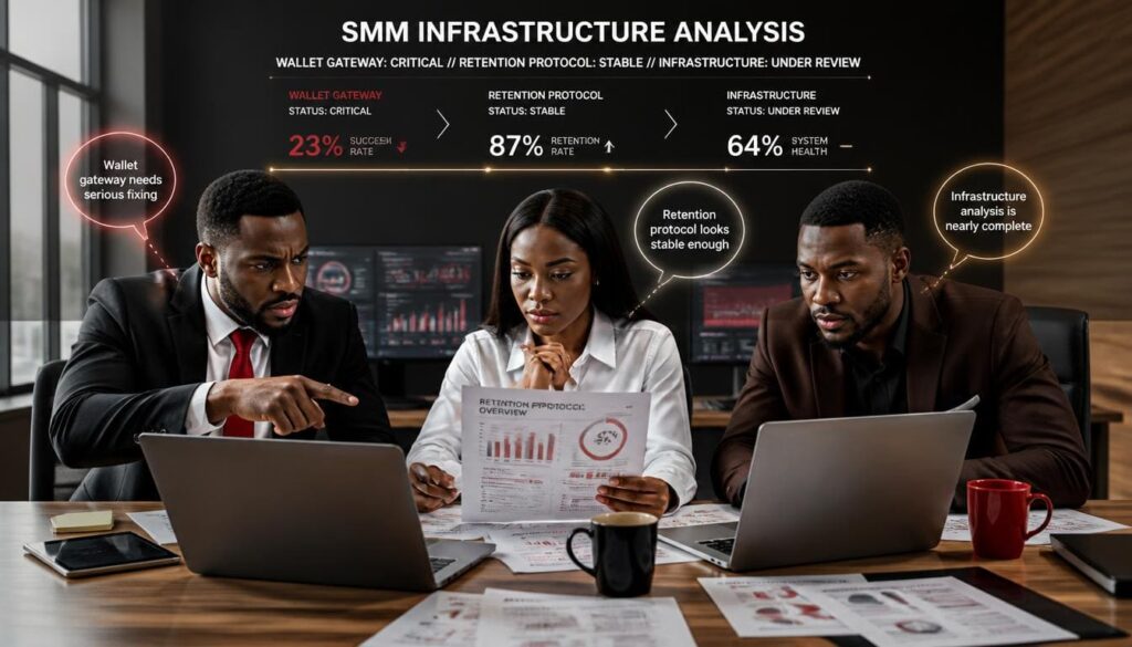 Evaluating SMM infrastructure and performance Nigeria