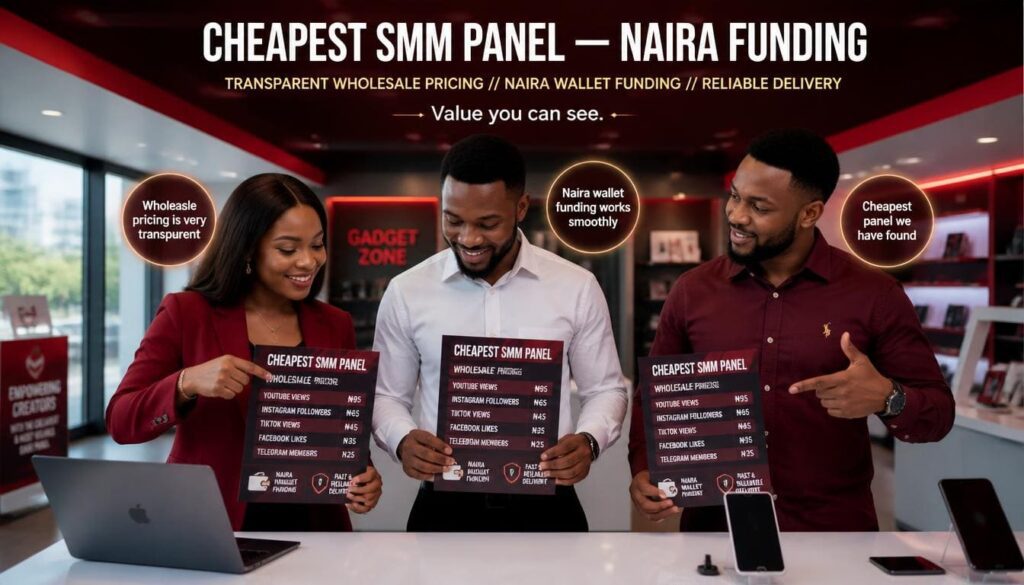 Cheapest SMM panel with naira wallet funding