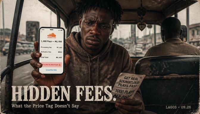 Warning signs of scam SoundCloud growth websites Checklist to pick affordable SoundCloud site Nigeria