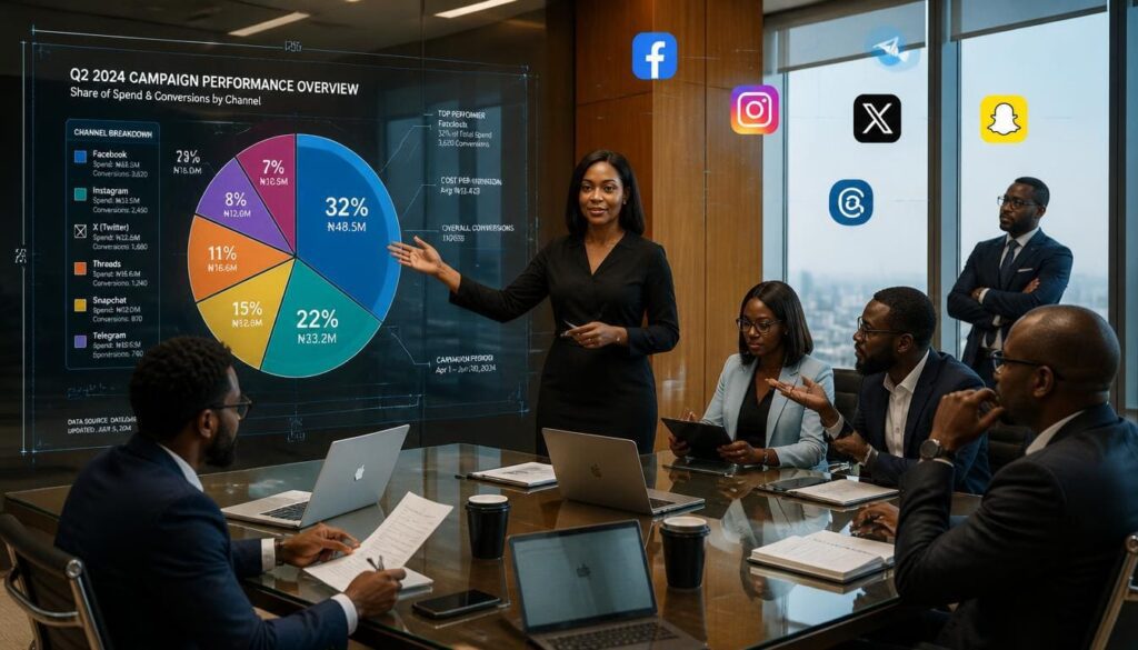 Evaluating official native advertising tools for large-scale marketing campaigns