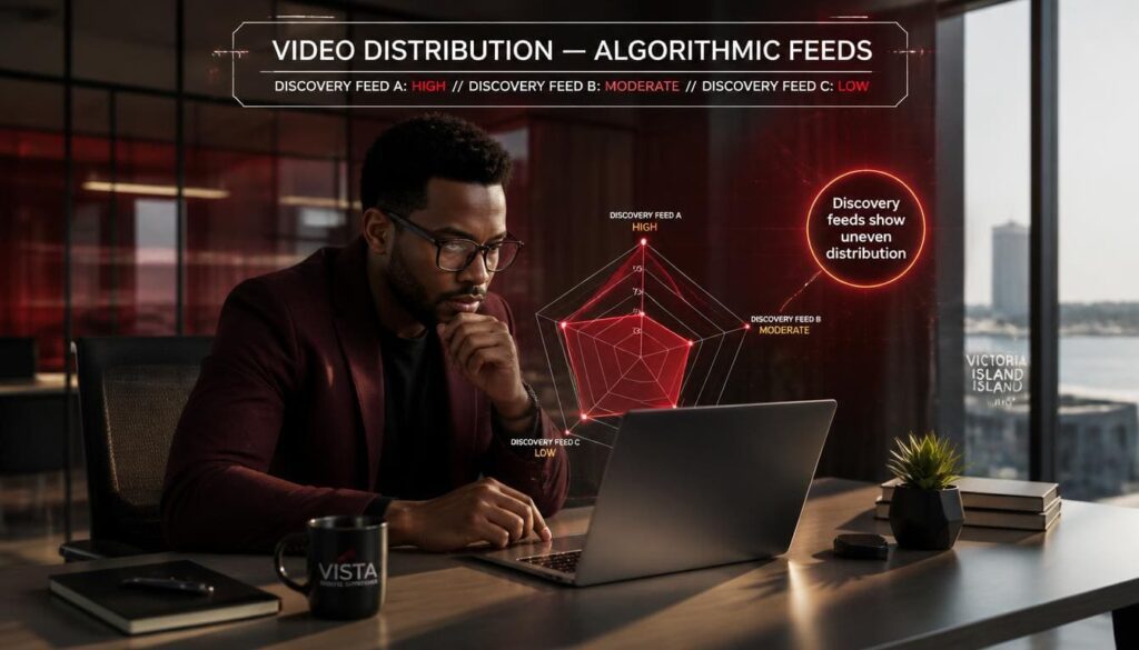 Platform Distribution System Breakdown Featured On Instagram Views Growth Platform Overview Chart