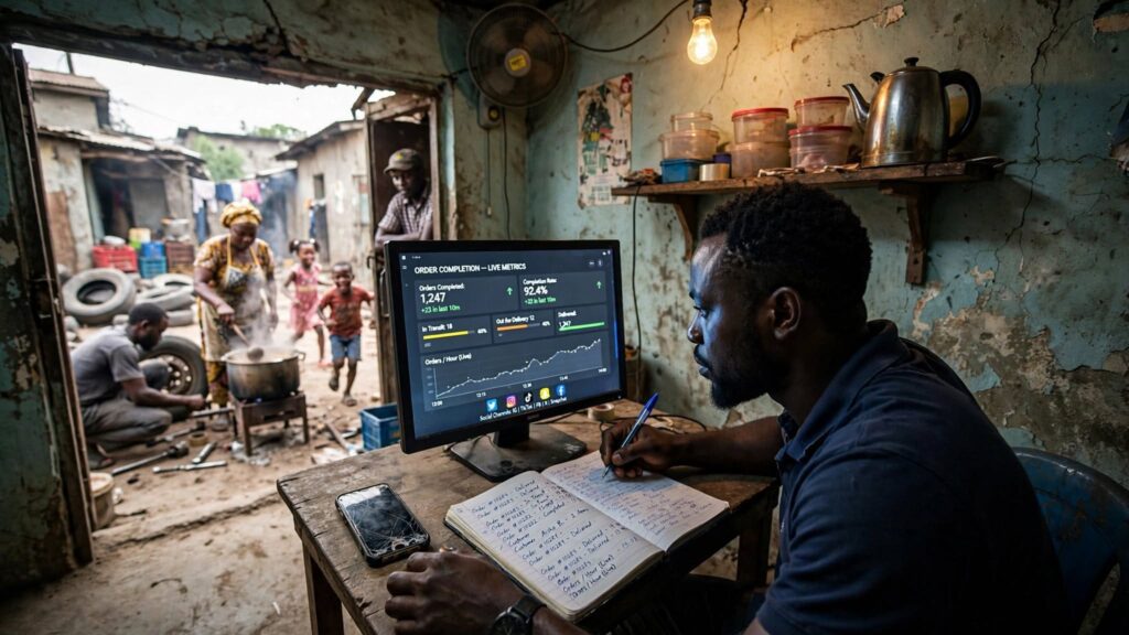 Monitoring orders in real time with transparent dashboards and honest progress reports