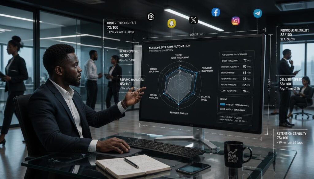 Radar chart evaluating trustworthiness and warning signs of fraudulent promotion websites