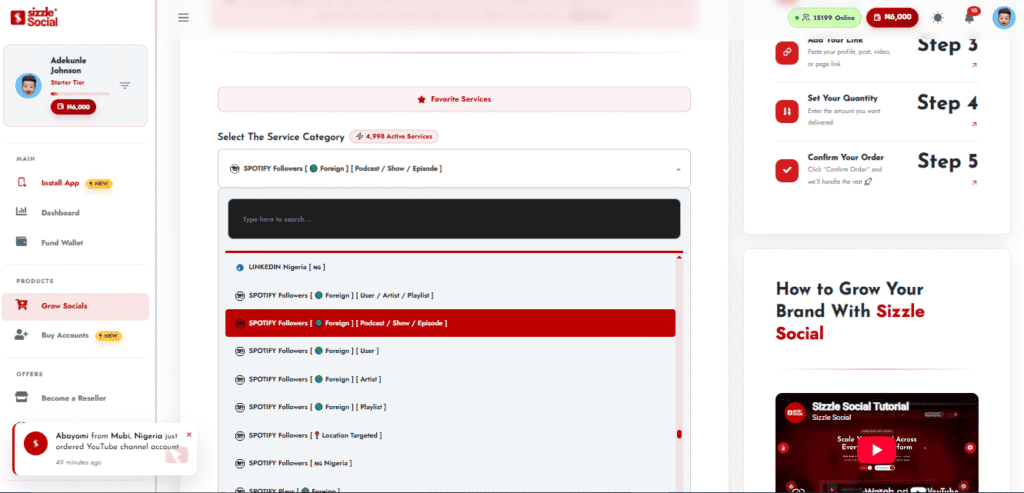 Close-up of a user creating an account and logging into a modern digital platform dashboard.