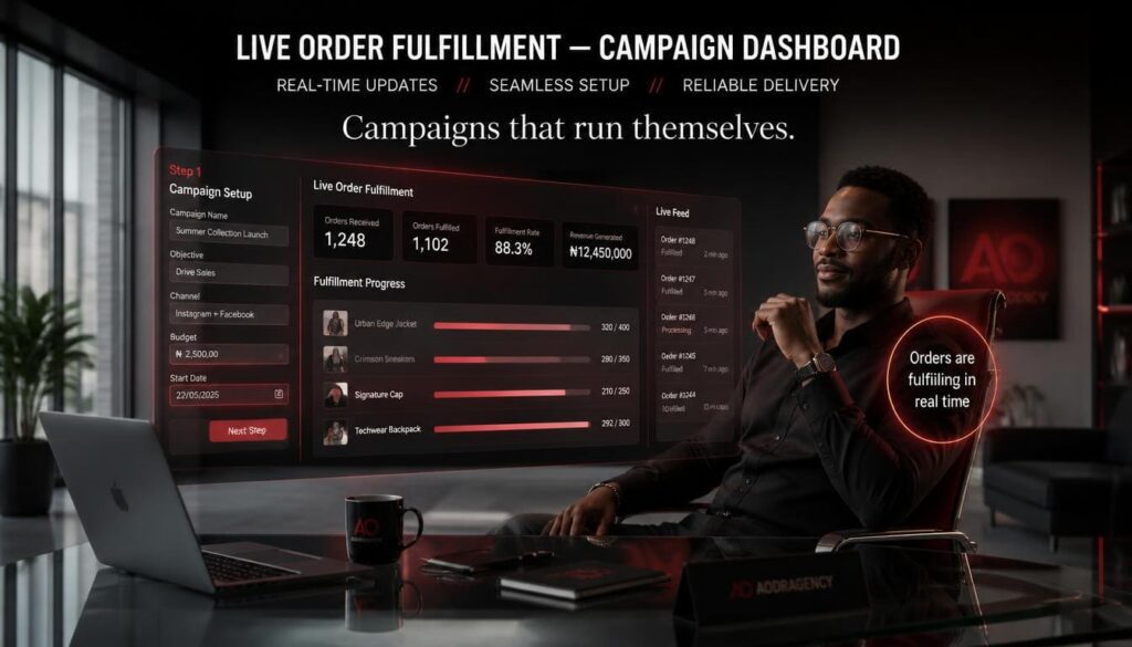 Step By Step Ordering Process Shown On Instagram Views Growth Platform Dashboard Interface