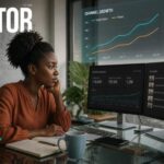Analytical dashboard showing YouTube growth metrics and subscriber count real analysis